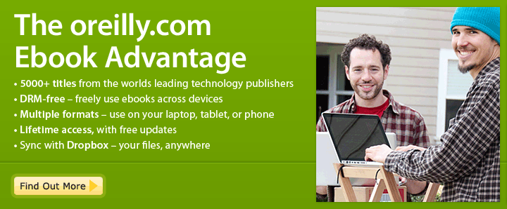 The oreilly.com Ebook Advantage
