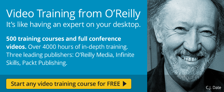 O'Reilly Video Training - Learn something new today. See the latest videos.