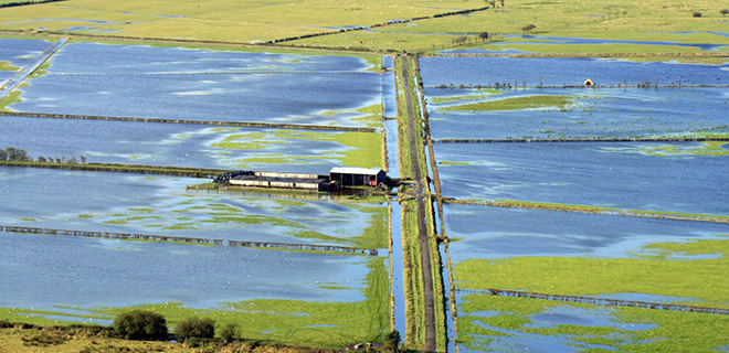 Flooded England