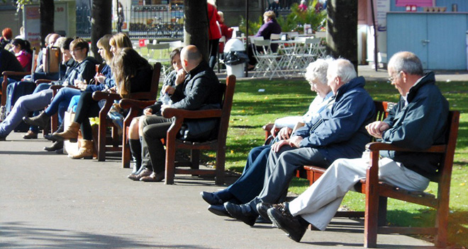 Enjoying the Sunshine