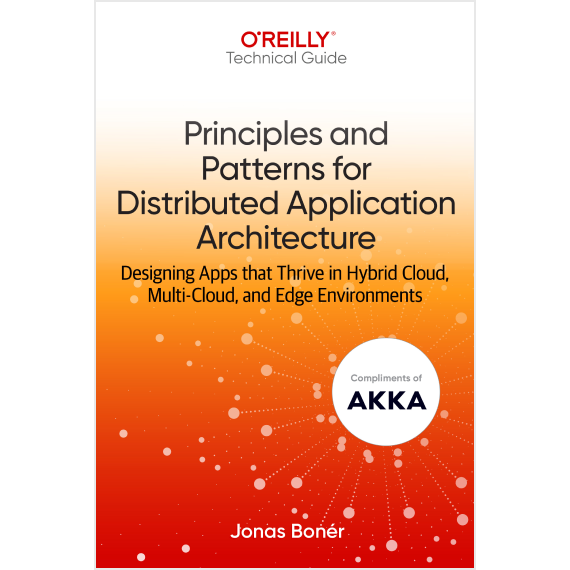 Book cover: Principles and Patterns for Distributed Application Architecture
