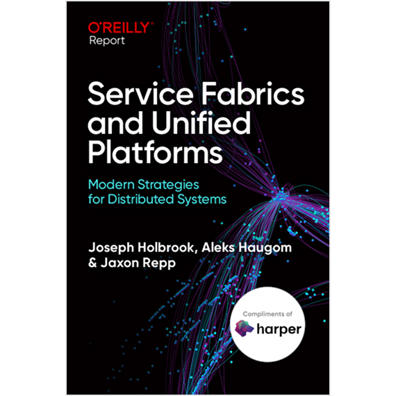 Book cover: Service Fabrics and Unified Platforms