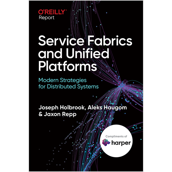 Book cover: Service Fabrics and Unified Platforms