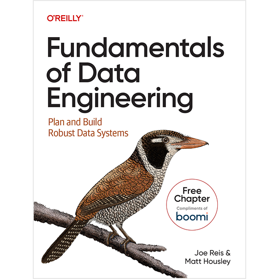Book cover: Fundamentals of Data Engineering