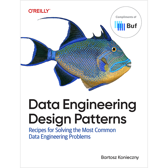 Book cover: Data Engineering Design Patterns
