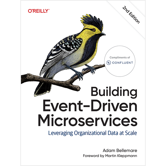 Book cover: Building Event-Driven Microservices