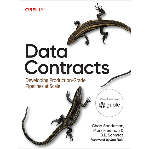 Book cover: Data Contracts