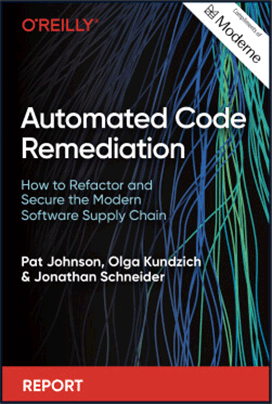 Book cover: Automated Code Remediation