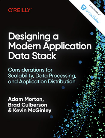 Book cover: Designing a Modern Application Data Stack