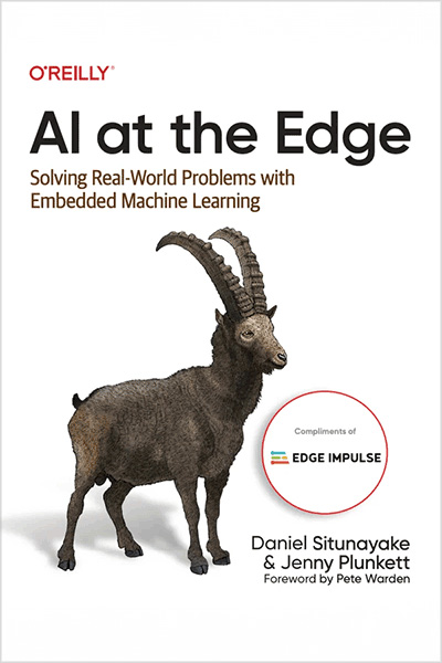 Book cover: AI at the Edge