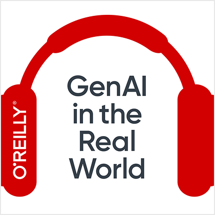 red headphones logo - GenAI in the Real World
