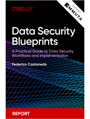 Book cover: Data Security Blueprints