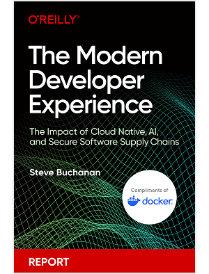 Book cover: The Modern Developer Experience