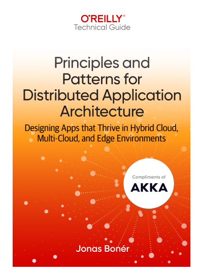 Book cover: Principles and Patterns for Distributed Application Architecture