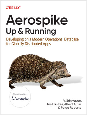 Book cover: Aerospike: Up & Running