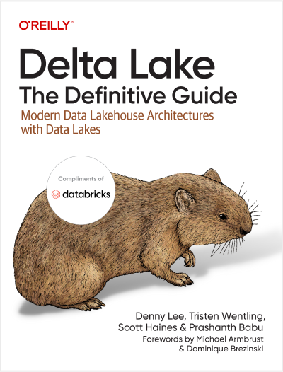 Book cover: Delta Lake: The Definitive Guide