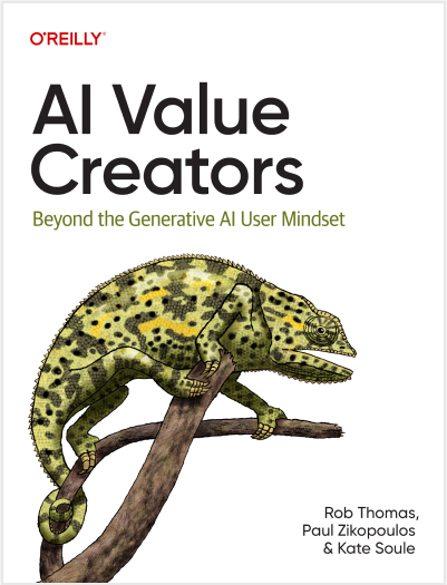 Book cover: AI Value Creators: Beyond the Generative AI Mindset