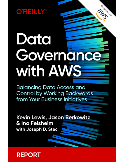 Book cover: Data Governance with AWS