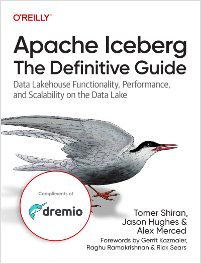 Book cover: Apache Iceberg: The Definitive Guide