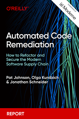 Book cover: Automated Code Remediation