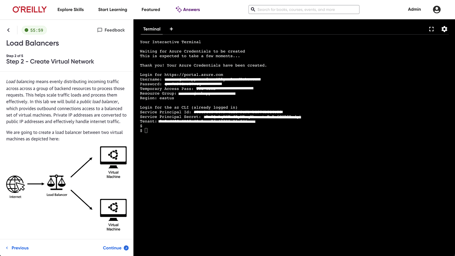 Cloud labs screenshot