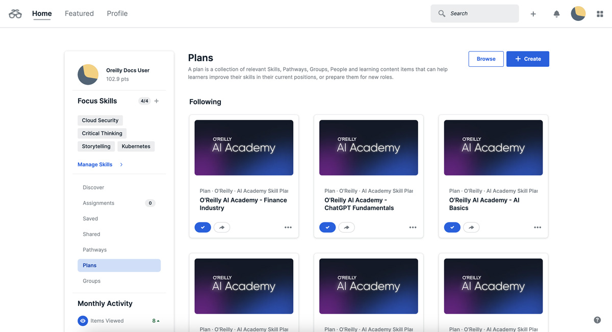 Screenshot of AI Academy step 4