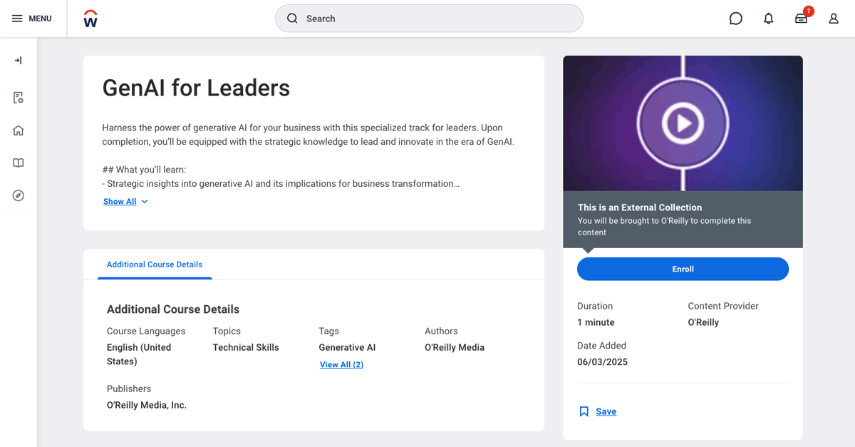 Screenshot of AI Academy step 2