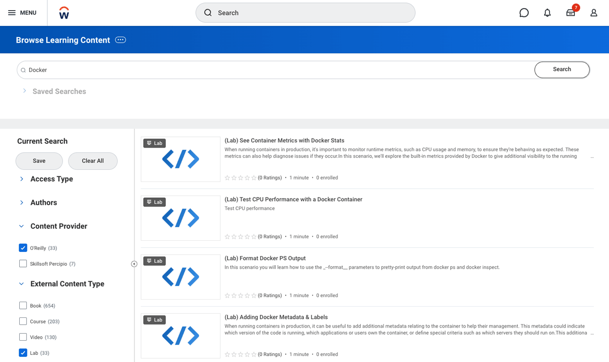 Screenshot of interactive step 1